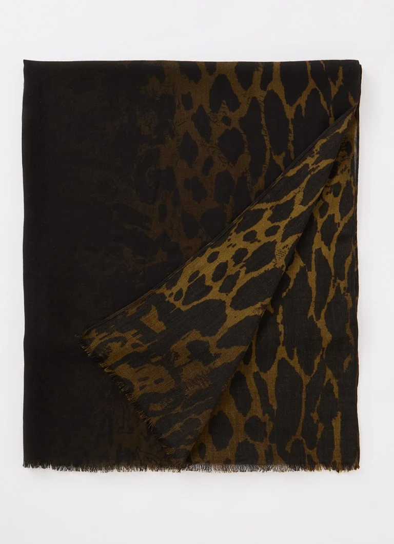 Zadig&Voltaire Judy-villahuivi painatuksella 200 x 70 cm
