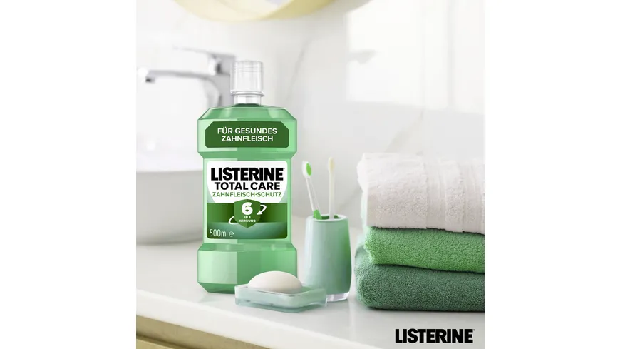Listerine Mundspülung Total Care Zahnfleisch-Schutz 500 ml
