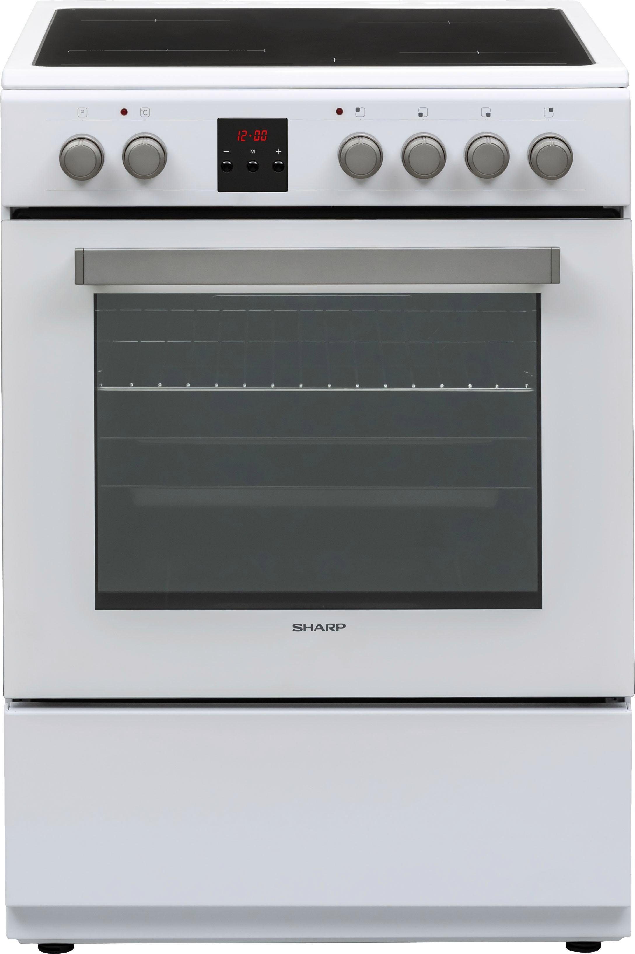 Sharp Elektro-Standherd KF-76VDD19W-DE