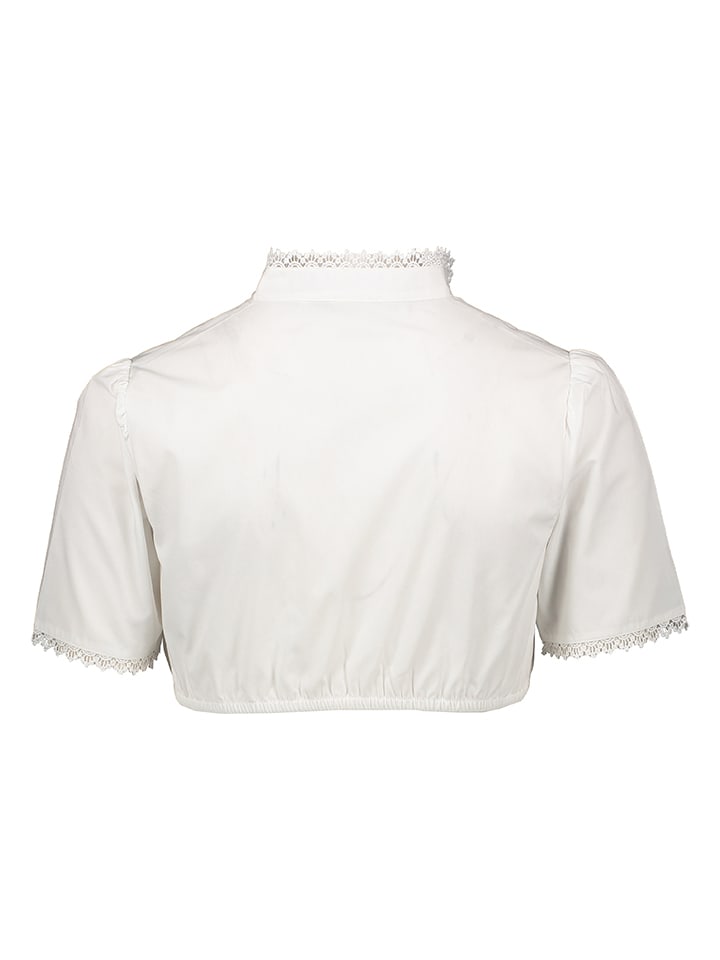 Almsach Dirndlbluse in Weiß günstig kaufen