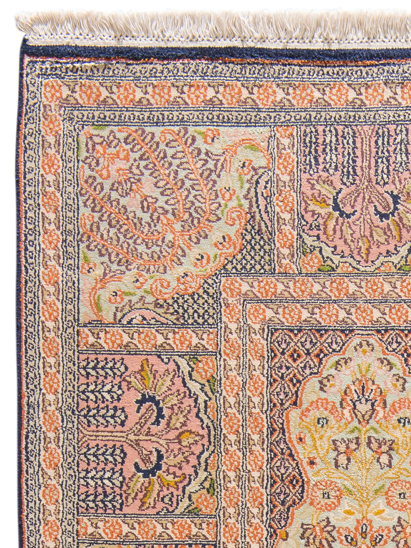 Kaschmir Seide 18/18 ca. 155 x 219 cm, Unikat / Einzelstück