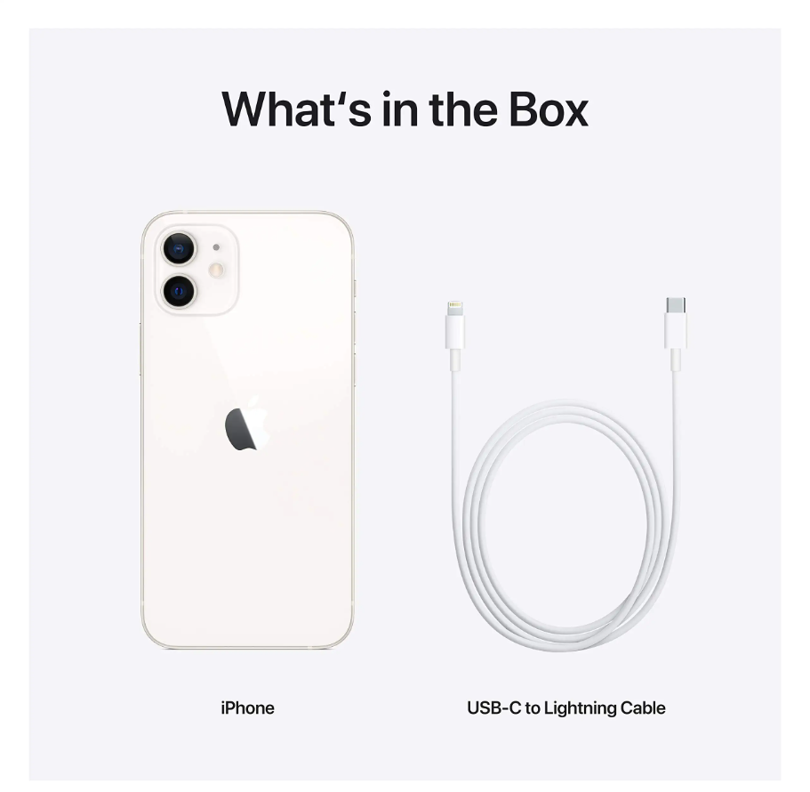 Apple iPhone 12 (256GB, White)
