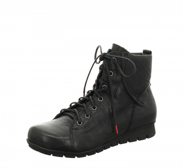 MENSCHA Schnürboots - Schwarz