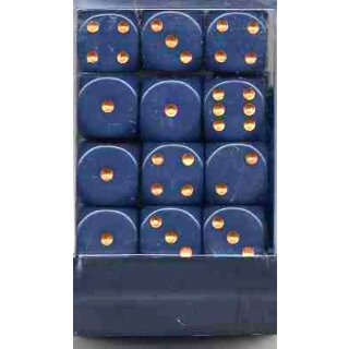 Staubiges Blau-Gold 36xW6 (undurchsichtig)