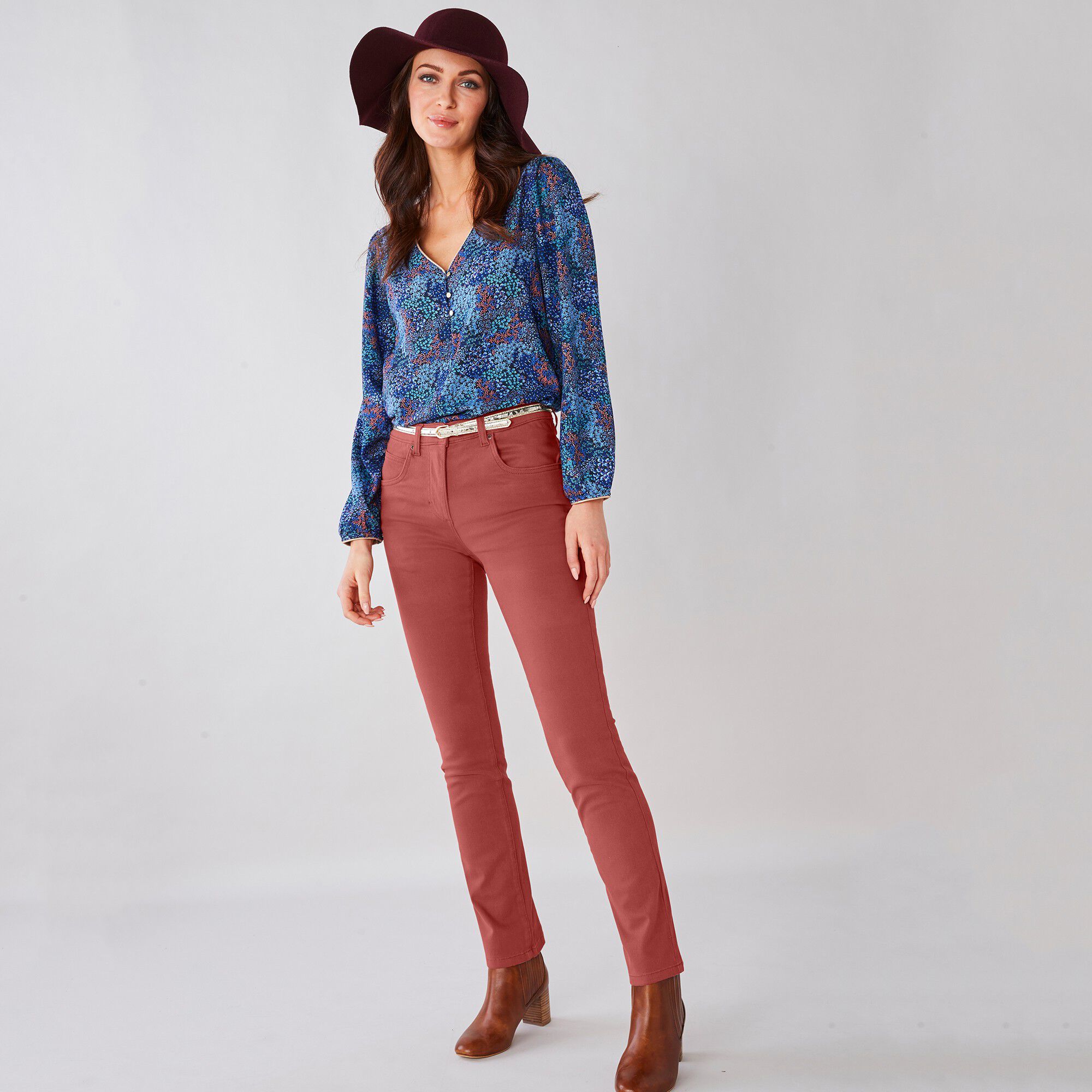 Pantalon sculptant coupe 5 poches