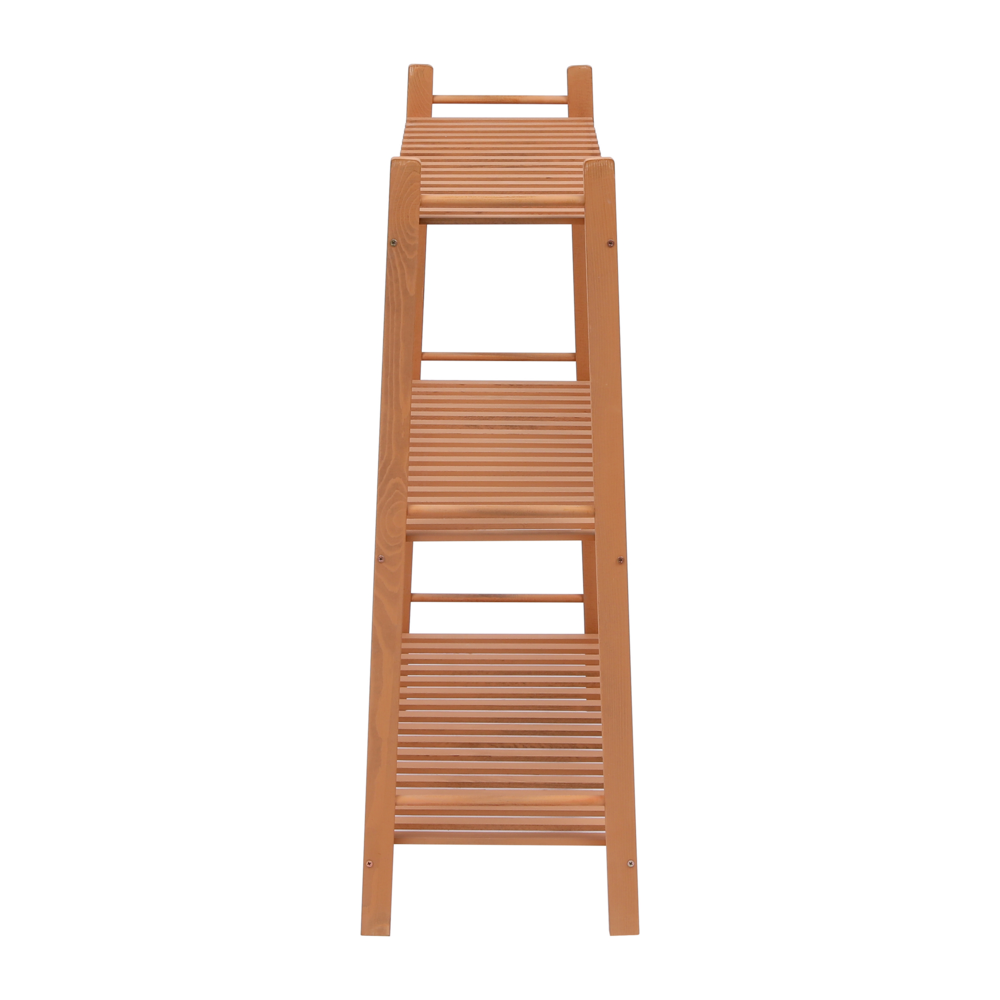 Happy Home Happy Home Pflanzenregal mit 3 Ablagen WPS03-HOL Holz
