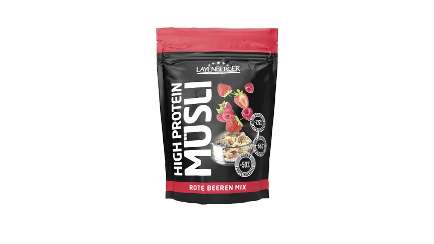 Layenberger High Protein Müsli Rote Beeren Mix 360 g