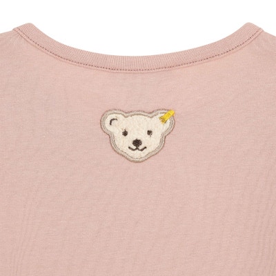 T-Shirt langarm, rosa für Mädchen