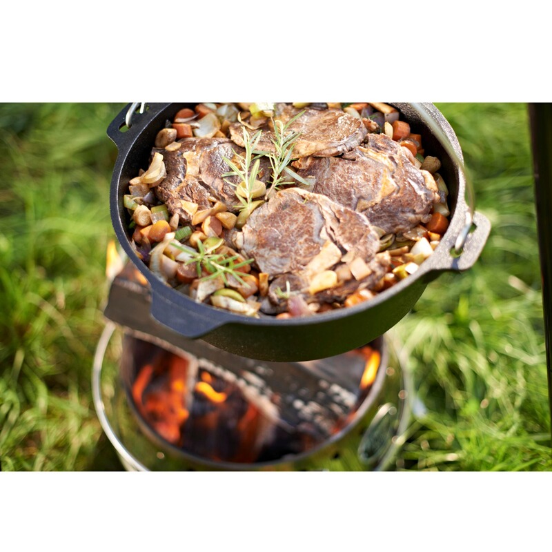 Petromax Dutch Oven Feuertopf mit Standfüßen