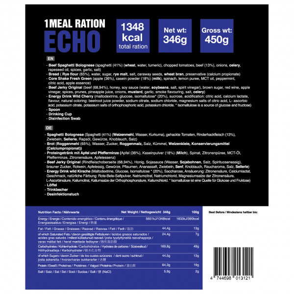 TACTICAL FOODPACK - Ration Echo