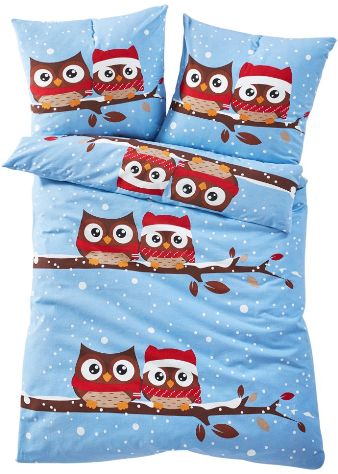 Bettwäsche mit winterlichem Design