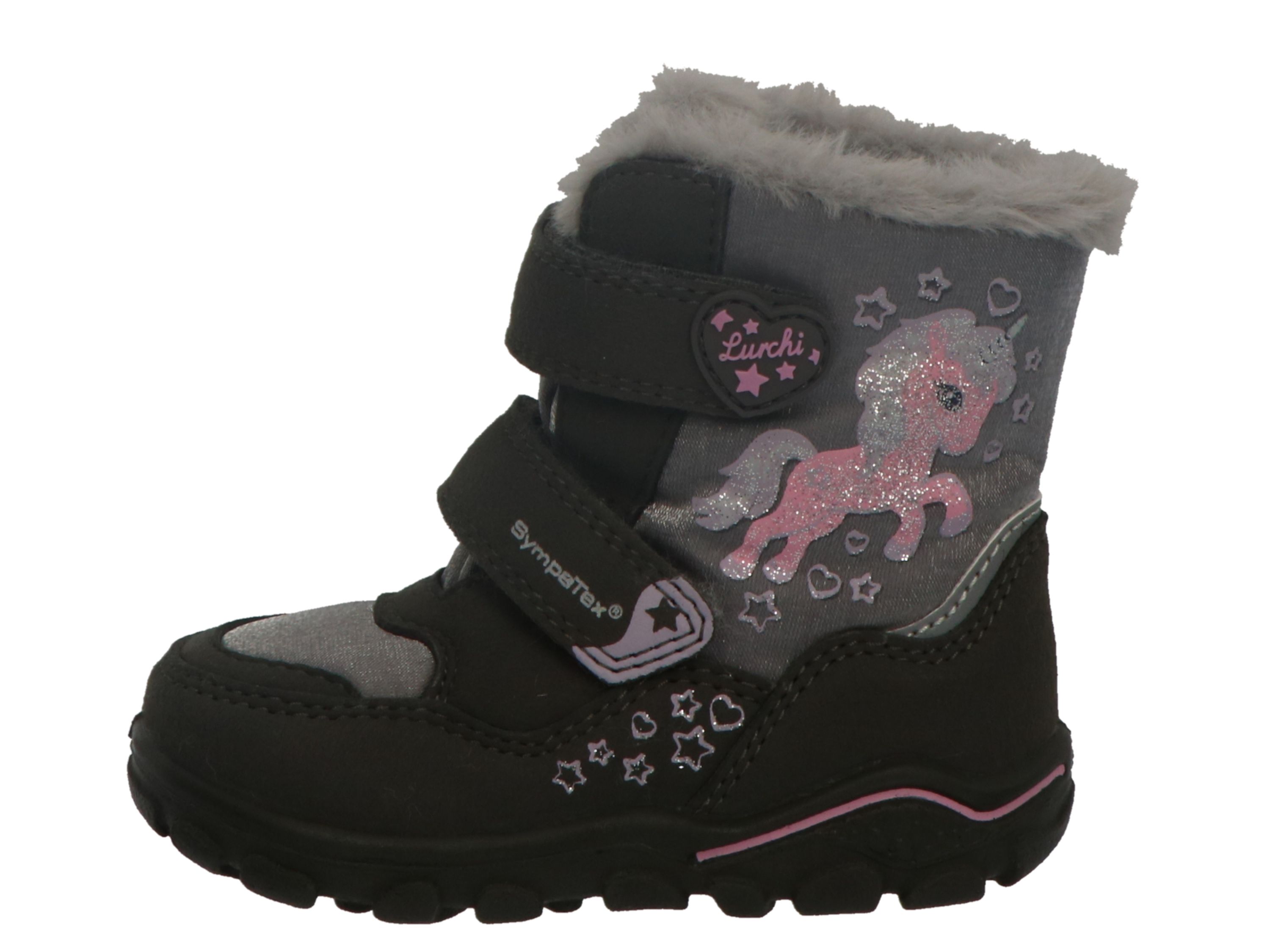 Lurchi Schneestiefel Kosy-SYMPATEX - grey-rose