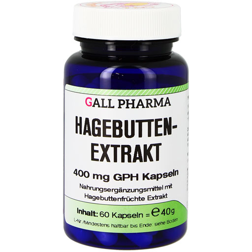 HAGEBUTTEN EXTRAKT 400 mg GPH Kapseln  60 St  Kapseln