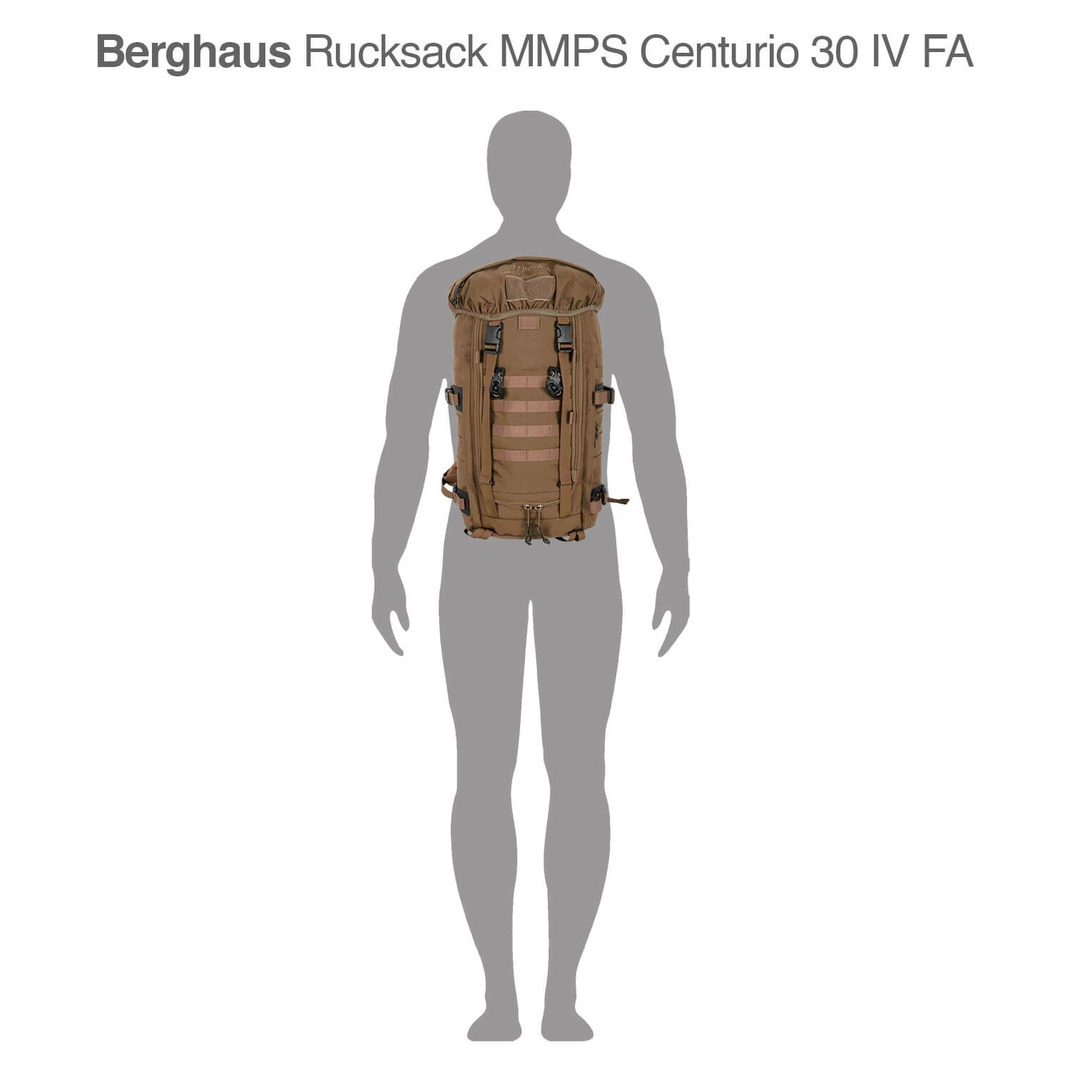Rucksack MMPS Centurio 30 IV FA