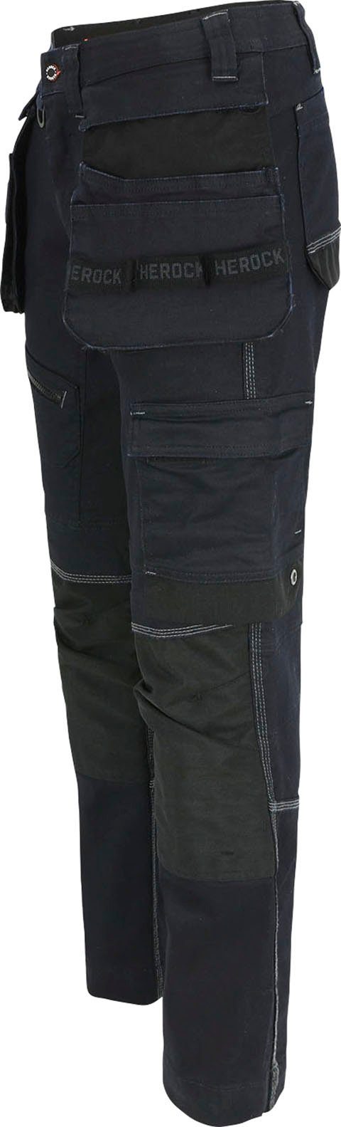 Herock Arbeitshose Linx Stretch, Slim Fit, Cordura® Verstärkungen, Abhnembare Nageltaschen