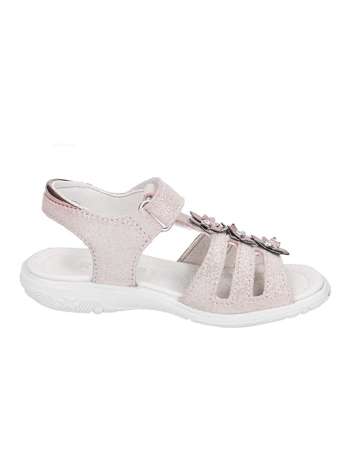 Ricosta Leder-Sandalen in Rosa günstig kaufen