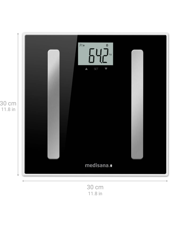 Medisana BS A45 connect Körperanalysewaage 180 kg Personenwaage Körperfettwaage günstig kaufen onesize