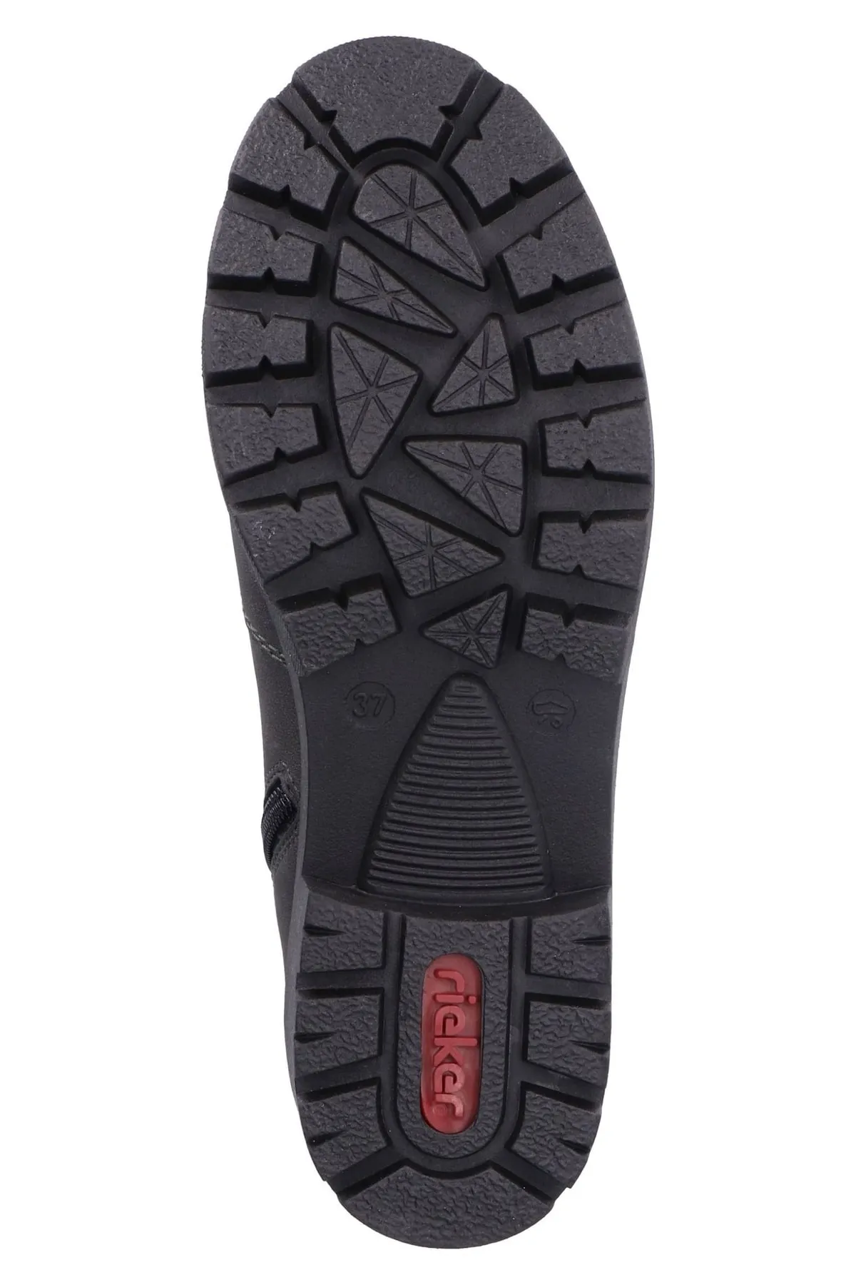 Rieker  Stiefelette - Grau - Blockabsatz
