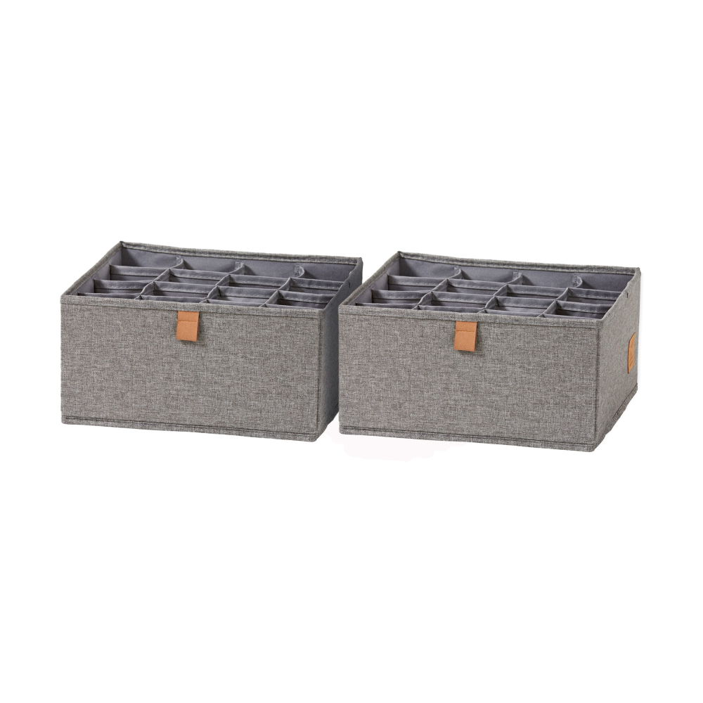 Organizer-Set Premium2-teilig Grau