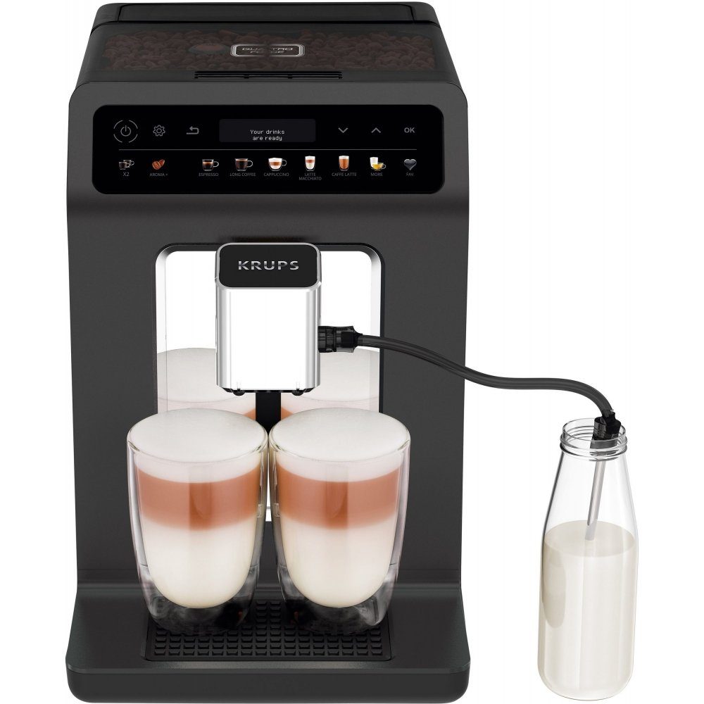 Krups Kaffeevollautomat EA 895N Evidence One - Kaffeevollautomat - Graphit