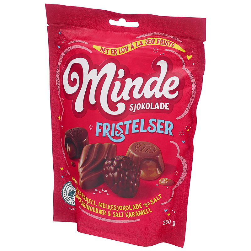 Minde Minde fristelser 250 g, rød