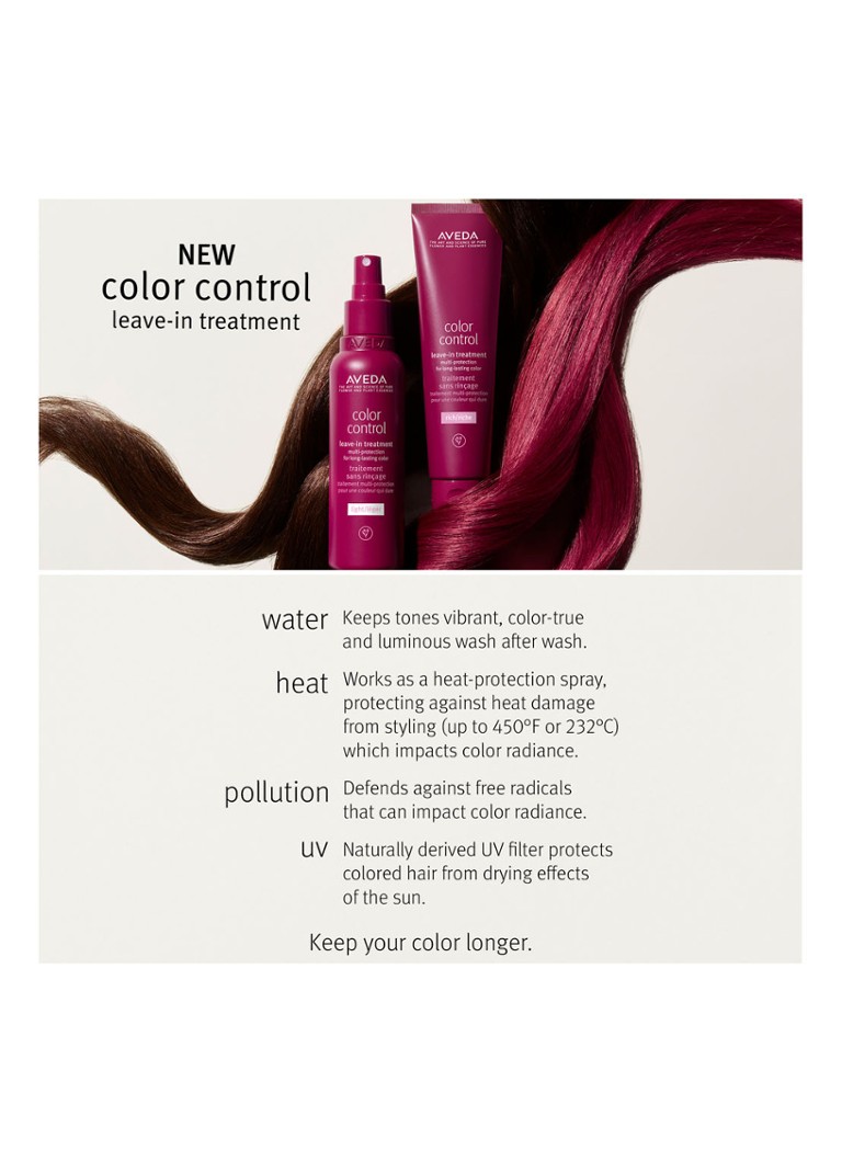 Tratament AVEDA Color Control Leave-In: Balsam ușor leave-in