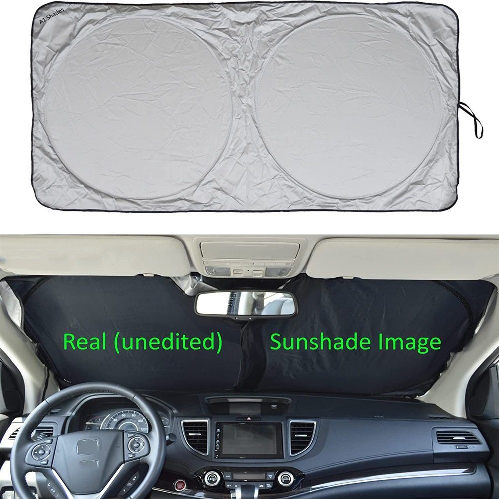Rutaqian Autosonnenschutz Sonnenschutz Auto Zubehör UV-Schutz Hitzeschutz Frontfenster Abdeckung