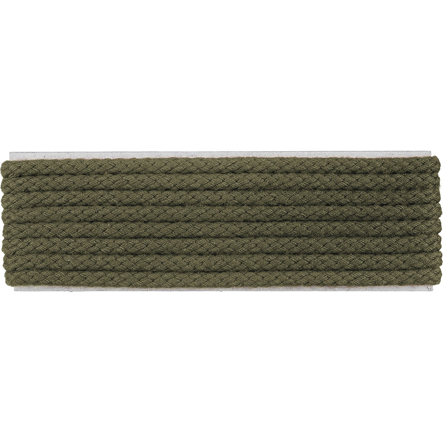 buttinette Kordel für Bekleidung, oliv, 4 mm Ø, Länge: 4 m