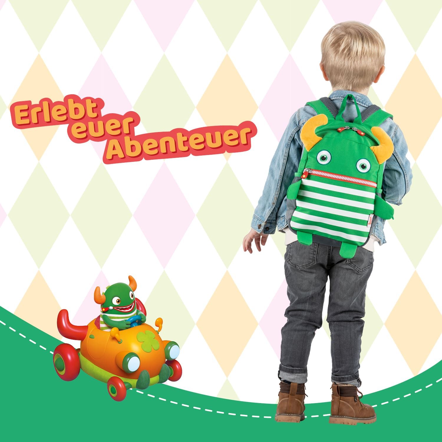 Skandika Sorgenfresser Pat Kinderrucksack