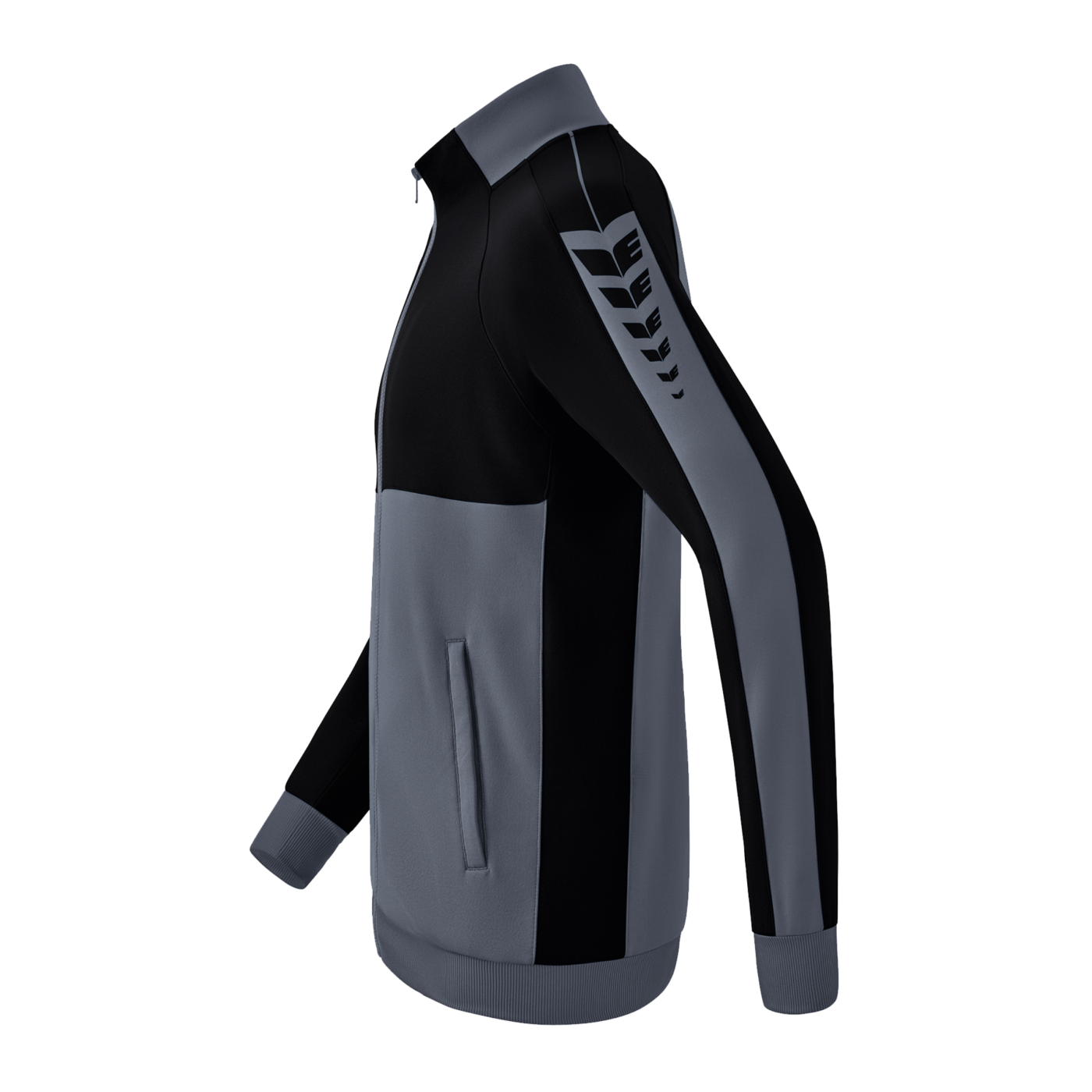 Erima Six Wings Trainingsjacke Grau Schwarz