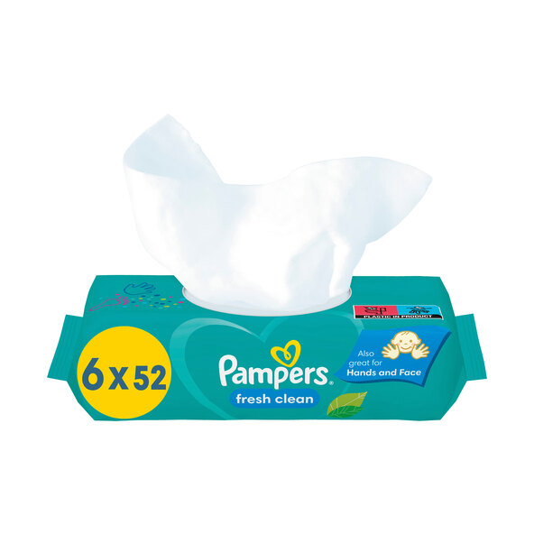 Feuchte Tücher Fresh Clean, 12 Packungen