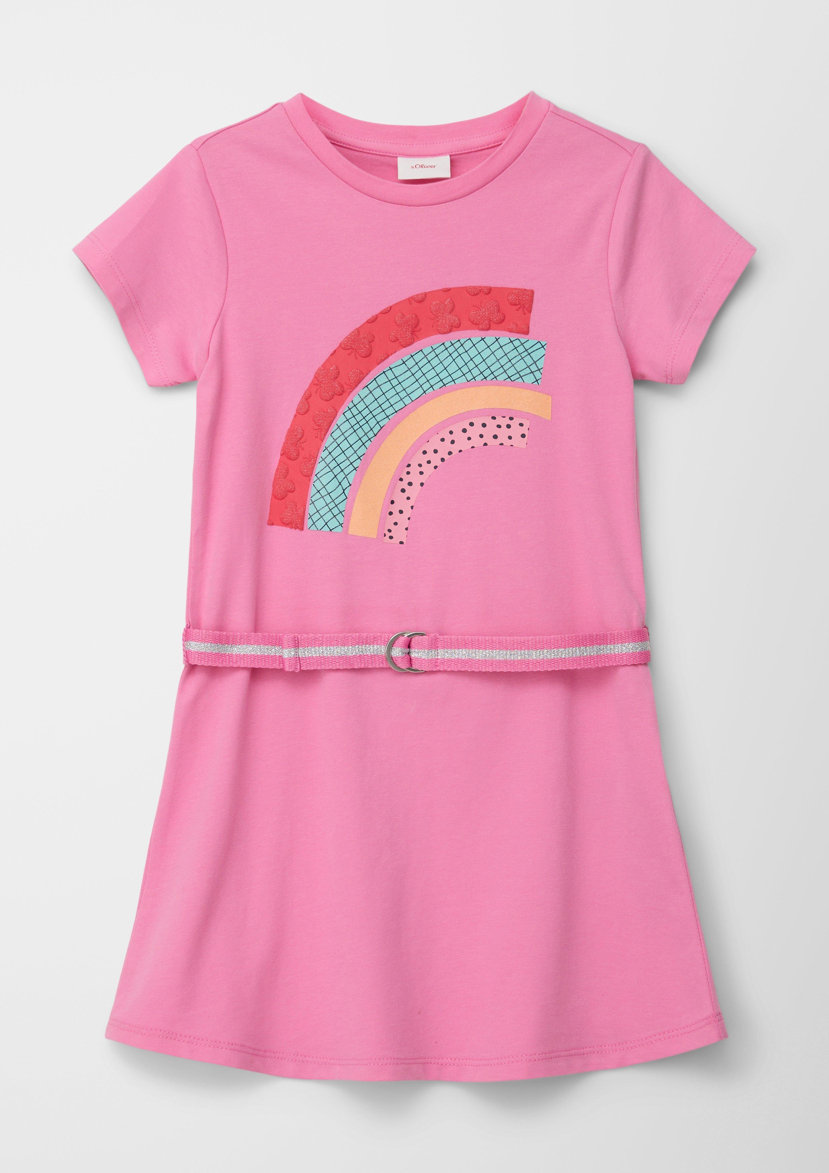 Kleid mit Glitzer-Gürtel  2130552-4419