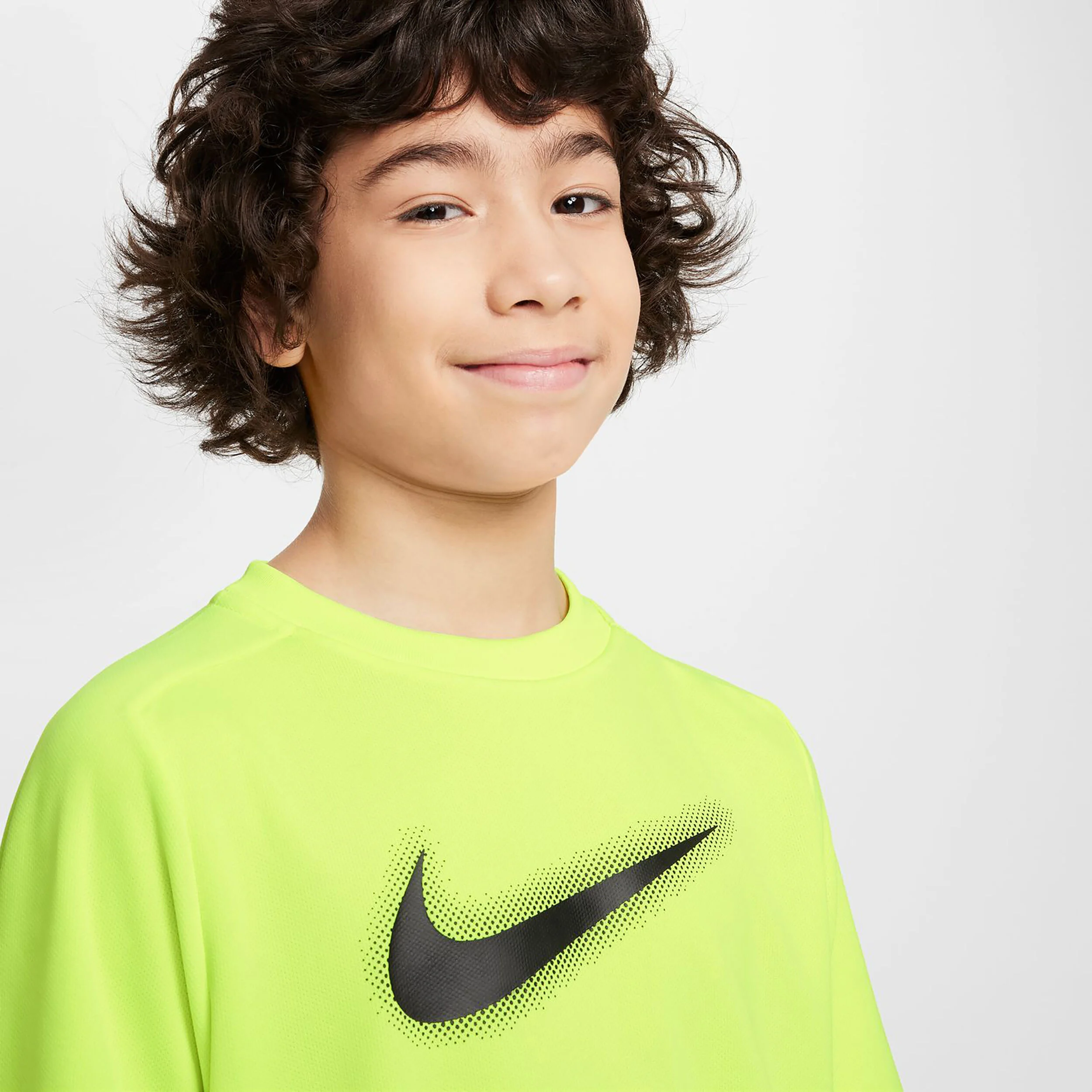 Dri-Fit Multi T-Shirt Jungen - Neongelb