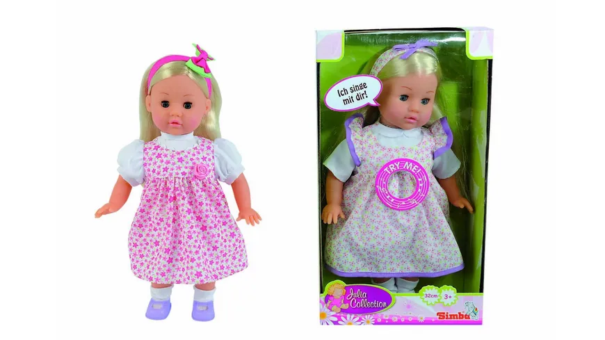 Simba - My Love Julia Collection - Singende Puppe, 2-sort.