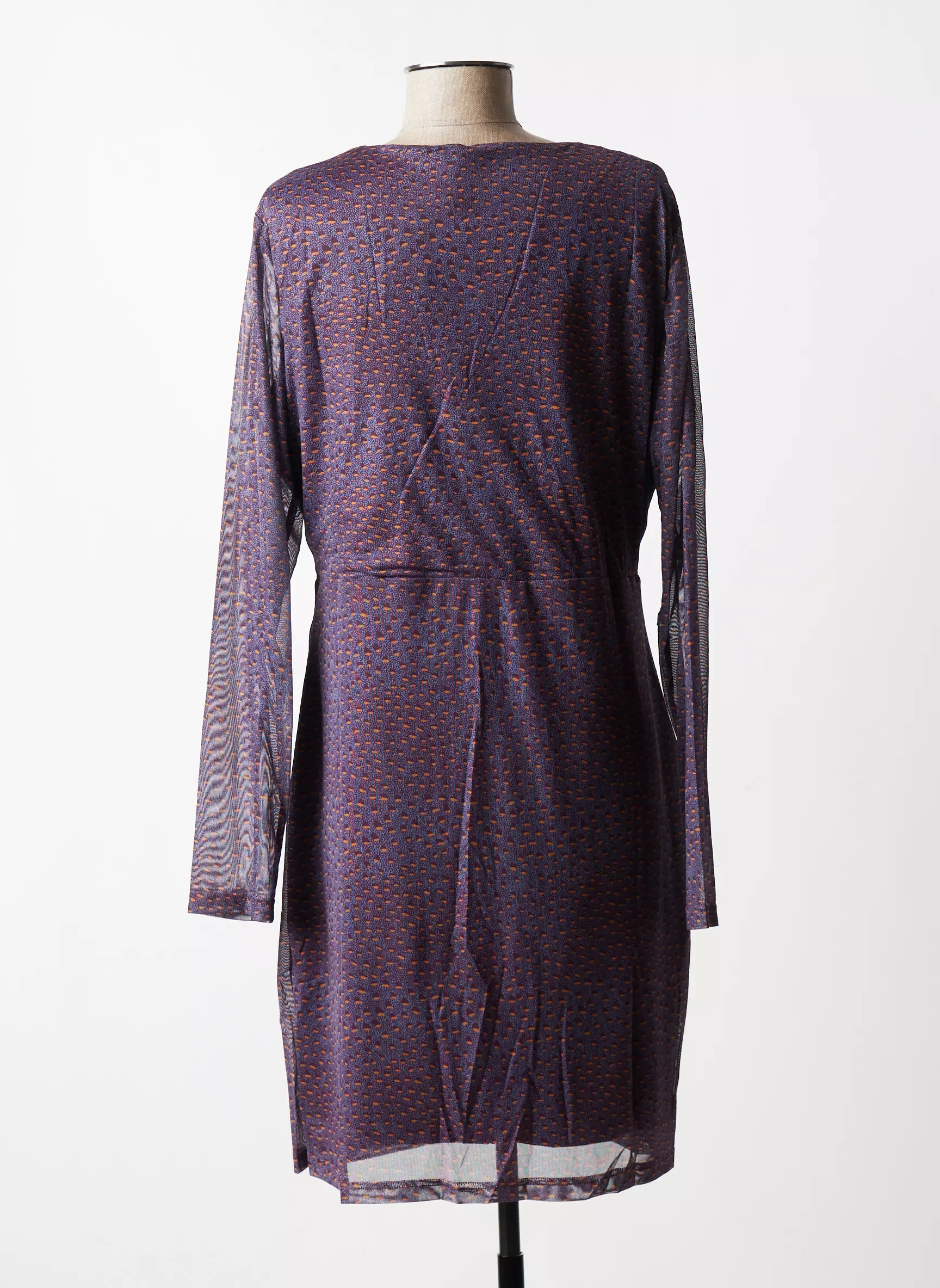 Smash  Robes Mi Longues Femme couleur violet