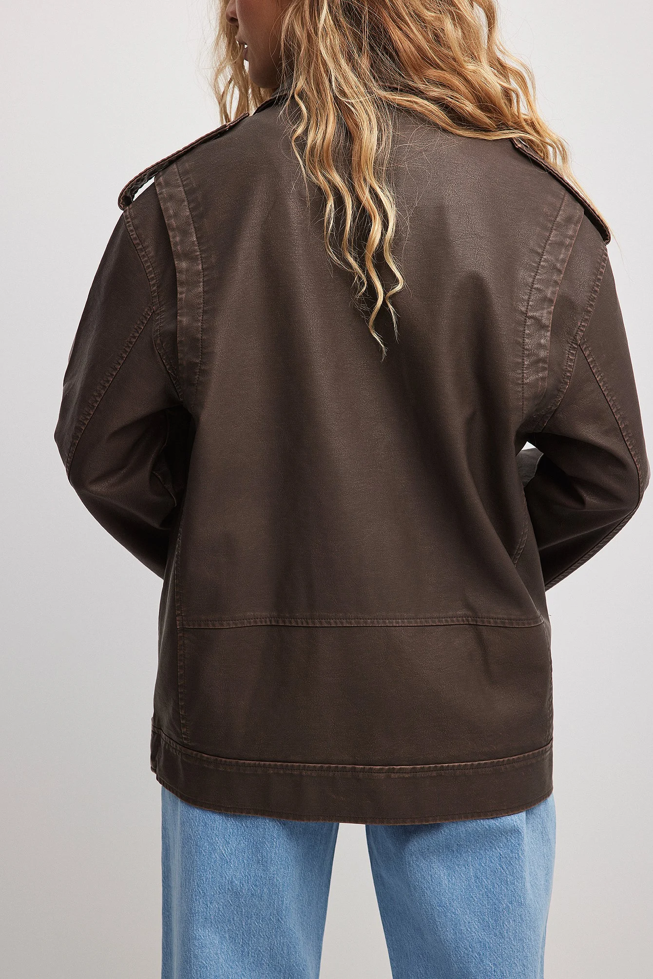 PU Biker Jacke
