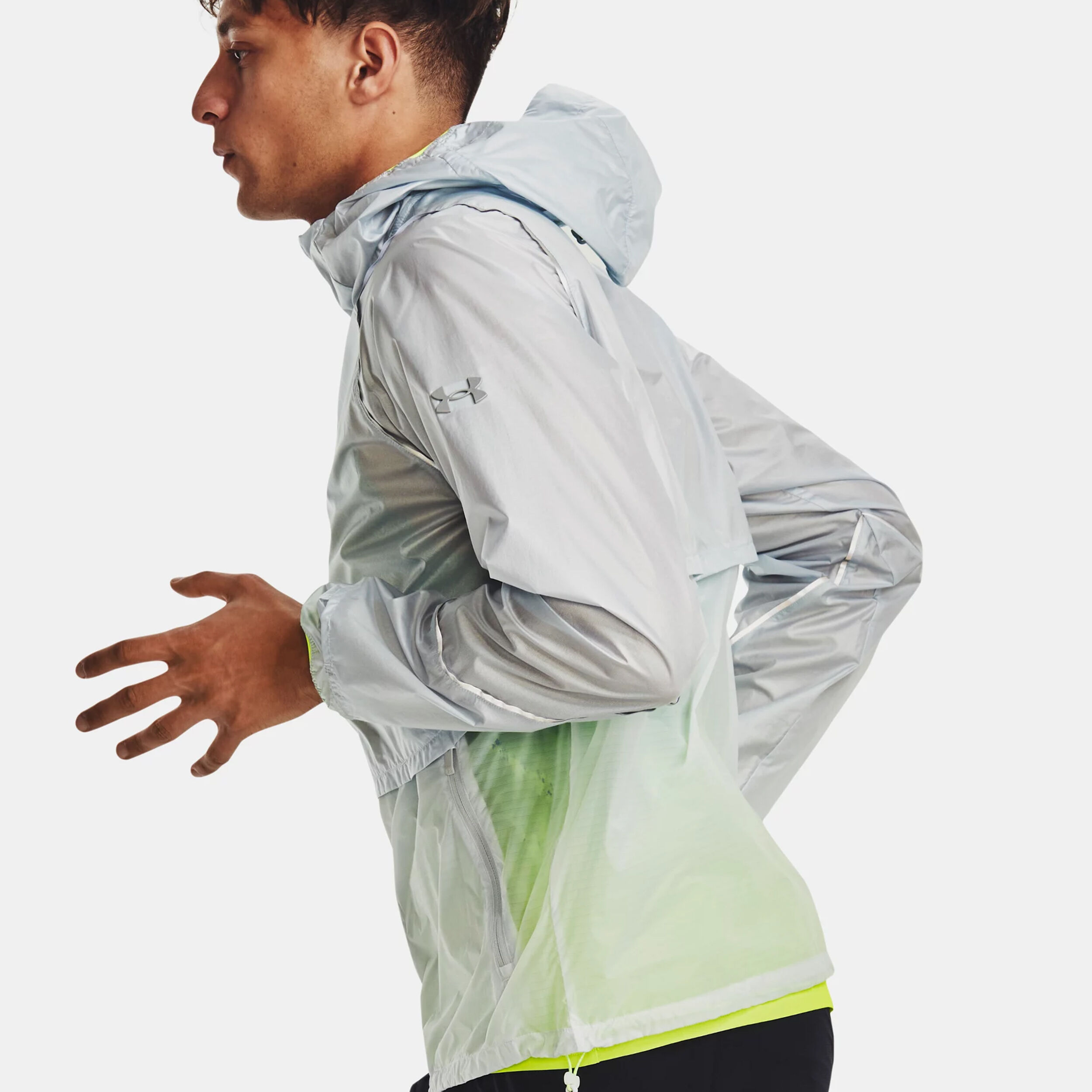 Impasse Lightweight Run Laufjacke Herren - Grau
