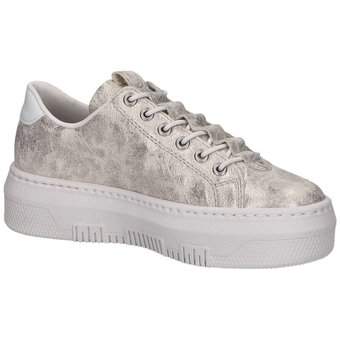 Rieker Plateau Sneaker in beige
