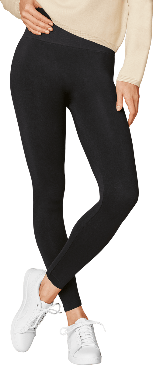 Leggings mit nahtlosem Panty schwarz Gr. 38/40, 1 St
