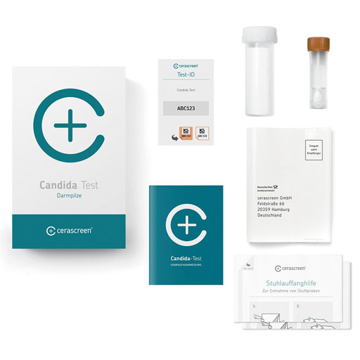 CERASCREEN Candida Test Stuhl  1 St  Test