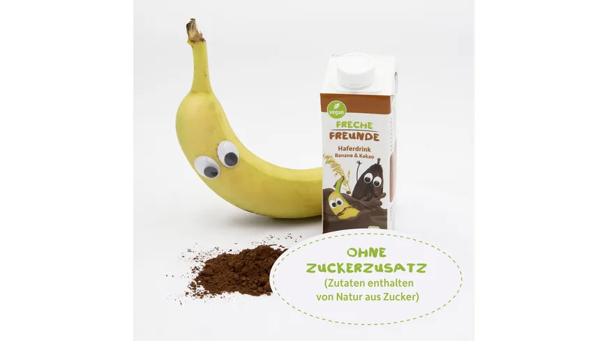 Freche Freunde Bio Haferdrink Banane & Kakao 250 ml