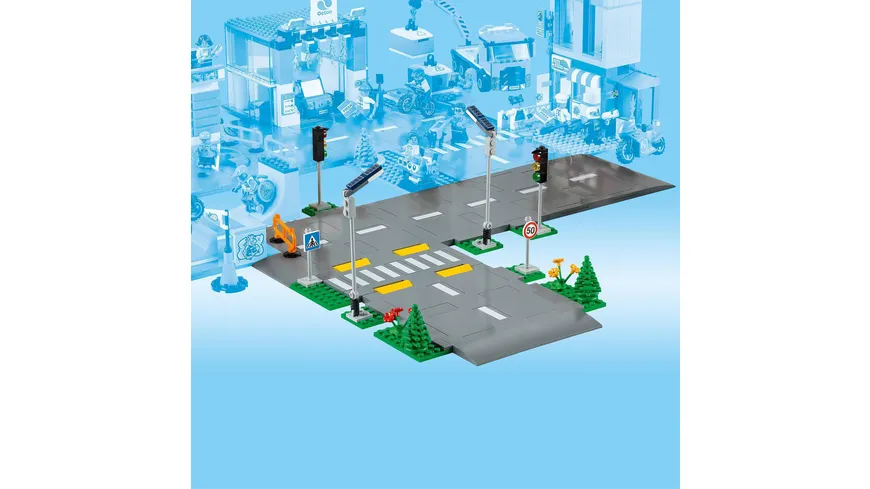 LEGO 60304 City Straßenkreuzung mit Ampeln
