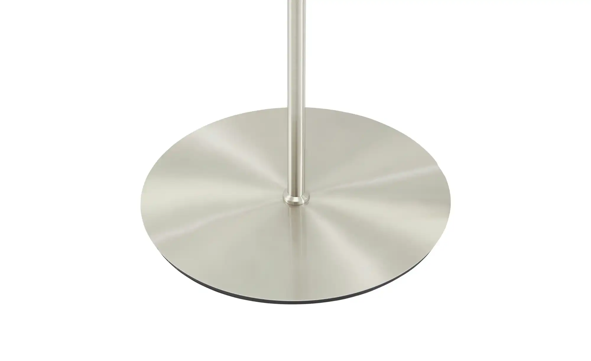 Trio LED-Stehleuchte, Nickel-matt, geschwungen