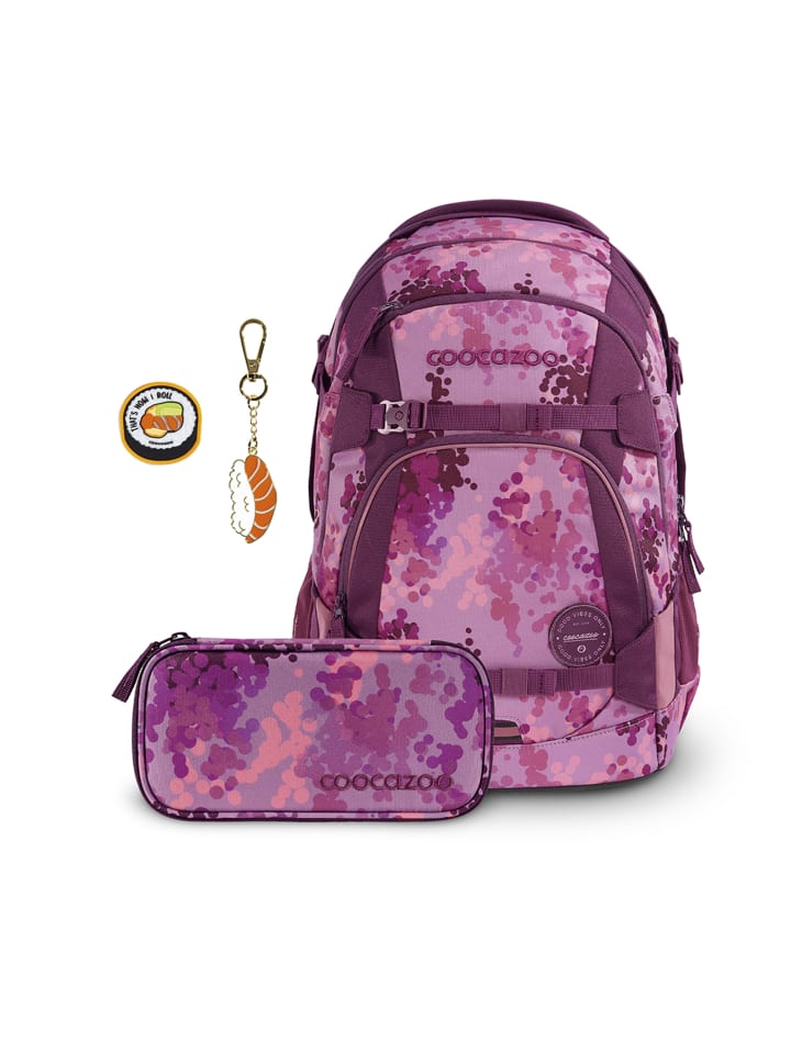 Coocazoo Schulrucksack-Set MATE   COLOUR UP-Set in Cherry Blossom & Sushi Love günstig kaufen onesize