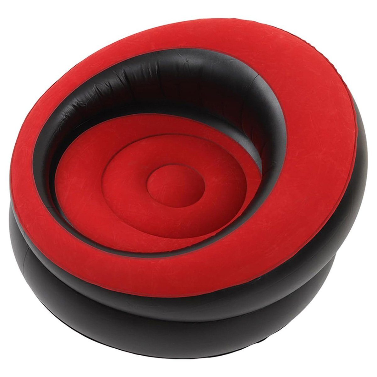 flowgoer Luftsofa Aufblasbares Samtsofa – eine vielseitige Option für das Schlafzimmer, Ergonomisches Design, schnelles Aufblasen, kleine Größe und sicher