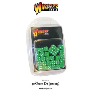 30 Green D6 (10mm)