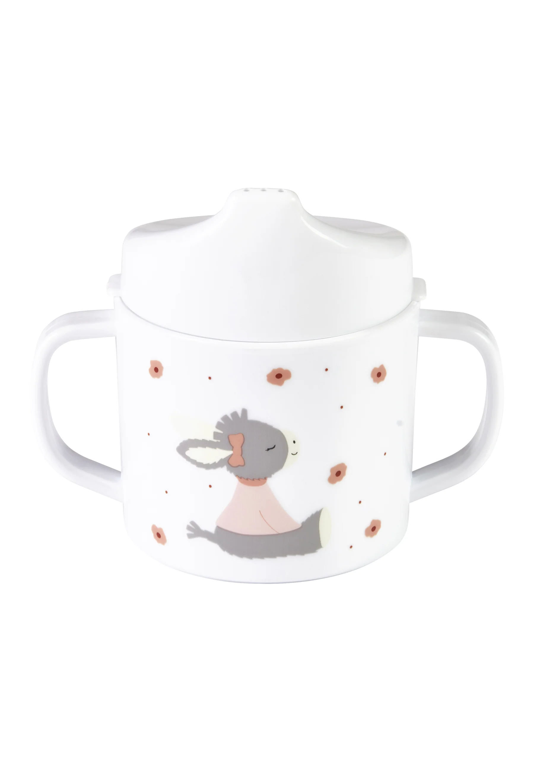 Trinklerntasse mit Trinkaufsatz, Esel Emmi Girl