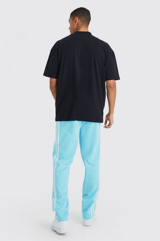 Oversize T-Shirt & Jogginghose mit Space-Print