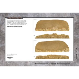 Battlefield in a Box: Escarpments - Sandstone