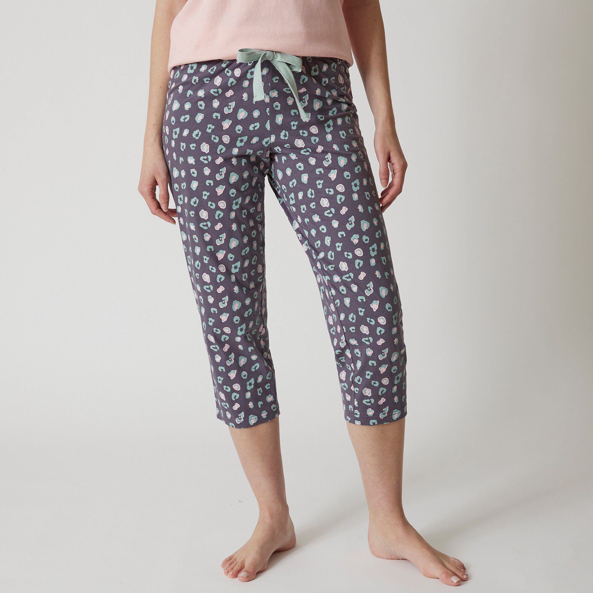 Pantacourt pyjama imprimé 